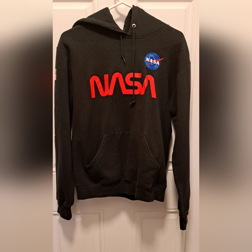 Men’s NASA Hoodie with Red Logo
